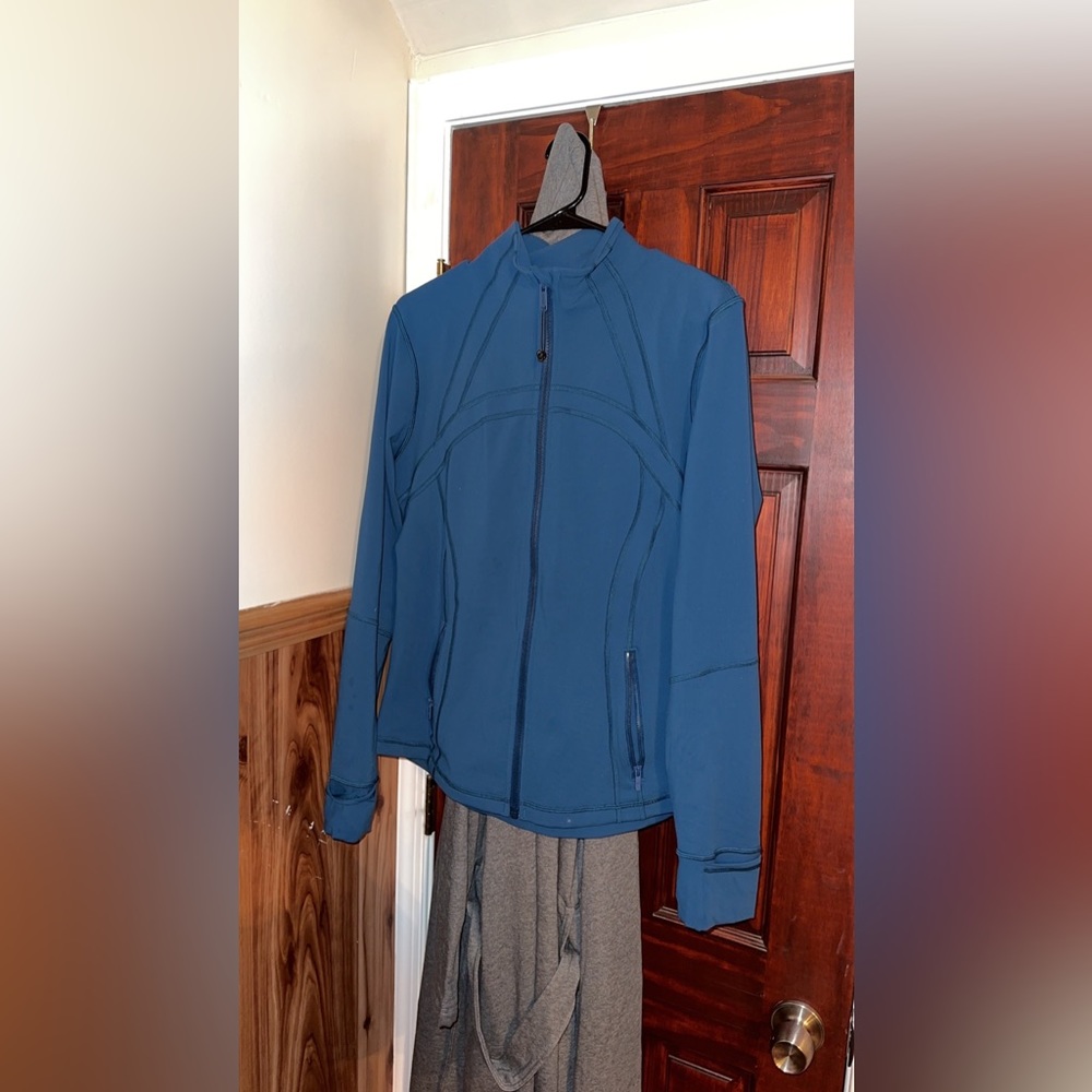 Lululemon define jacket blue borealis